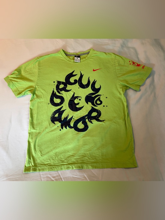 Nike Other - Nike Brazil National Soccer “Orgulho e Amor” Shirt, Green, Men's Size L